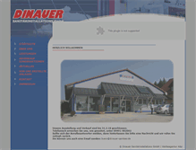 Tablet Screenshot of dinauer-sanitaer.de